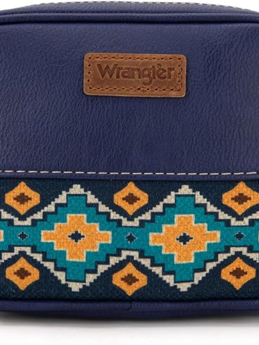 Wrangler Crossbody Bag for Women Aztec Mini Crossover Purse with Guitar Strap - Picture 5 of 5